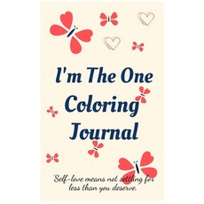 I'm the One Coloring Journal.Self-Exploration Diary Notebook for Women with Coloring Pages and Posi... 精裝版, Cristina Dovan, 英文