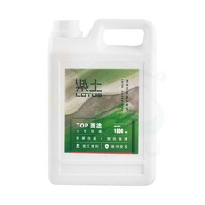 樂土 TOP面塗水性防護漆 1.8公升裝 - 施工便利、堅固強護，輕鬆打造持久亮麗牆面, 透明, 1個, 1.8L