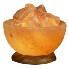 ALOHA BAY 晶鹽氛圍燈, 黃色的