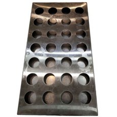 德國RATIONAL萬能蒸烤箱專用不鏽鋼蒸蛋烤盤，商用蒸烤箱配件，工廠製造, 1個, 10cm