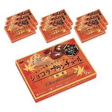 BOURBON 北日本 日本栗子巧克力夾心酥 9塊入, 10個