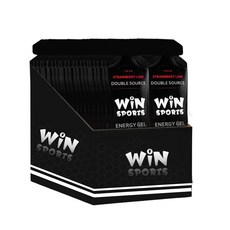 WiN SPORTS 雙效能量果膠 草莓萊姆風味, 60ml, 30個