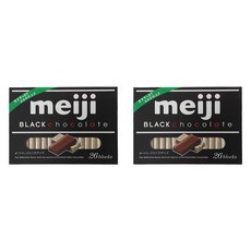 meiji 明治 黑巧克力 26塊入, 2個, 130g
