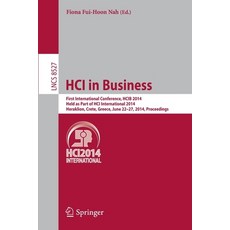 (英文圖書) Hci in Business: First International Conference Hcib 2014 Held as Part of Hci... 平裝版, Springer, 英文