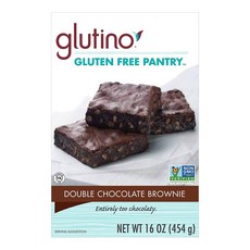 glutino 雙巧克力綜合布朗尼, 1個, 454克
