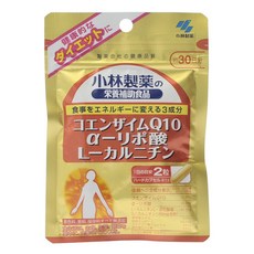 KOBAYASHI 小林製藥 輔酶Q10 a-硫辛酸 左旋肉鹼, 1個, 120片