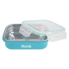 thinkbaby 便當盒一般便當盒, 1個, 淺藍