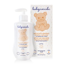 Babycoccole寶貝可可麗 夏日曬後修復乳液-寶寶曬後舒緩保濕, 200 ml e 6.8 fl.oz., 1個