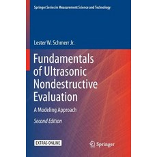 (英文圖書) Fundamentals of Ultrasonic Nondestructive Evaluation: A Modeling Approach 平裝版, Springer, 英文