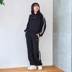 LOVETOXIC 女童款LTXC刷毛休閒長袖帽T+長褲套裝