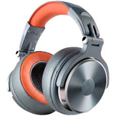 OneOdio Studio Pro 50 耳罩式監聽耳機, 銀橘色