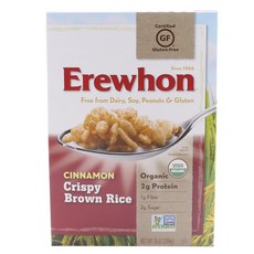 Erewhon 糙米穀物脆片 肉桂口味, 1盒, 284g