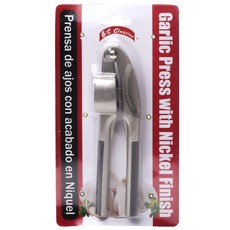 Bc Classics 蒜泥器 含鍍鎳飾面, 1個, 銀色