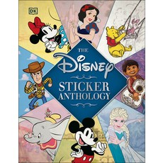 (英文圖書) The Disney Sticker Anthology 精裝版, DK Publishing (Dorling Kind..., 英文
