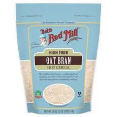 Bob's Red Mill 高纖維燕麥片, 1個, 510克