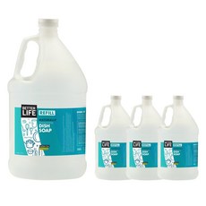 BETTER LIFE 碗盤清潔劑 檸檬薄荷香, 4個, 3.79L