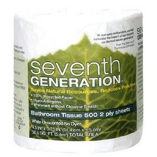 Seventh Generation 廁用捲筒再生衛生紙, 1捲, 1捲
