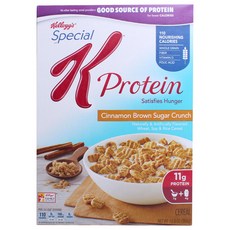 Kellogg's 家樂氏 Special K高蛋白麥片 黑糖肉桂口味, 1盒, 306g