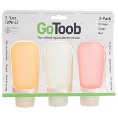 humangear 水瓶, 橙色,透明,紅色, 3片