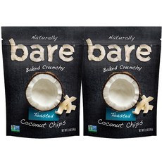 bare 無麩質烘焙椰子脆片, 94g, 2包