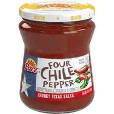 面對厚實的德克薩斯莎莎 Pho 智利胡椒無麩質, 1個, 425克