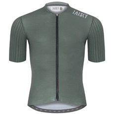 BAISKY百士奇自行車衣男款空力短車衣 潔淨V 深灰