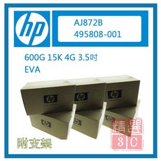 HP FC介面 M6412伺服器專用 AJ872A 495808-001 600GB 15K轉 3.5吋 全新盒裝