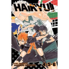 (英文圖書) Haikyu!! (3-In-1 Edition) Vol. 2: Includes Vols. 4 5 & 6 平裝版, Viz Media, 英文