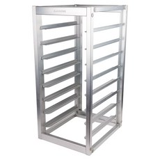 三能 SN1900 8層桌上型活動式鋁合金烤盤架 (陽極/UNOX小四適用), 詳見包裝, 陽極, 1個