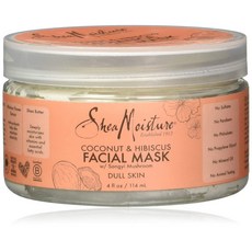 Shea Moisture 乳木果保濕椰子和芙蓉面膜, 171克, 1個
