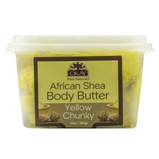 非洲乳木果身體乳霜 Yellow Chunky款, 1盒, 284g