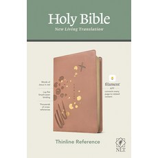 NLT Thinline Reference Bible Filament Enabled Edition (Red Letter Leatherlike Pink) Imitation Leather, Tyndale House Publishers, 英文, 人造皮革