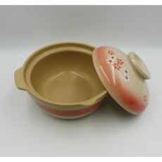 【宅裡買】日式陶瓷土鍋 湯鍋 燉鍋 砂鍋 耐熱鍋具, 1個, 26cm