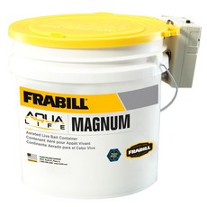FRABILL Magnum 釣魚桶與增氧機 釣魚配件 16.1L, 1個, 混合顏色