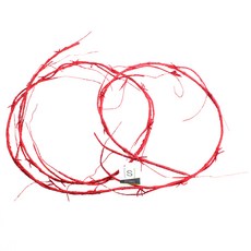 Sullivans 藤條與亮片花環, 紅色的