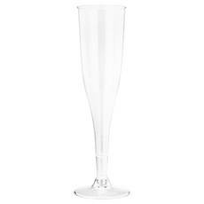 true 派對香檳長笛塑料杯, 1個, 12件