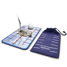 GoSports 高爾夫校準鏡推桿練習, 藍色+紅色