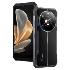 FOSSiBOT F109 5G三防手機 雙螢幕 6.74吋 Android 14 10600mAh, 黑色, 256GB