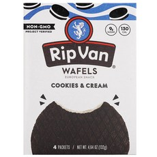 RipVan 夾心鬆餅餅乾 巧酥口味, 1盒, 132g