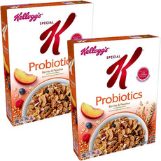 Kellogg's 家樂氏 Special K益生菌麥片 莓果&水蜜桃口味, 2盒, 297g