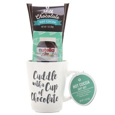 熱可可禮盒, 1個, 馬克杯 + 熱可可粉 28g + Nutella 醬 15g