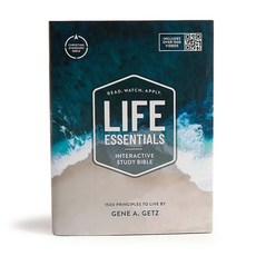 (英文圖書) CSB Life Essentials Study Bible Hardcover W/Jacket 精裝版, Holman Bibles, 英文