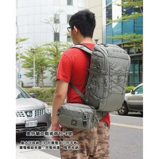 J-TECH 奧特蘭克戰術背包 (23L), 狼棕