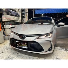 小鳥的店 豐田ALTIS 12代 GR 排檔前氣氛燈 駕駛副駕駛手套箱燈, 深藍, 深藍