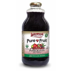 Lakewood ORGANIC 石榴蔓越莓無糖果汁, 946毫升