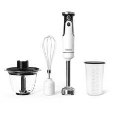 富力森FURIMORI多功能手持式攪拌棒，食物調理機、攪拌機、打蛋器、絞肉機，電動攪拌器，料理機, 富力森 多功能手持式攪拌棒