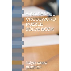 (英文圖書)Wonderful Crossword Puzzle Solve Book 平裝版, Independently Published, 英文