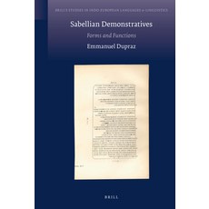 (英文圖書) Sabellian Demonstratives: Forms and Functions 精裝版, Brill, 英文