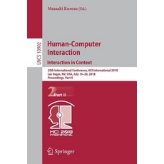 (英文圖書) Human-Computer Interaction. Interaction in Context: 20th International Conference Hci Intern... 平裝版, Springer, 英文