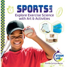 (英文圖書)Sports Lab: Explore Exercise Science with Art & Activities: Explore Exerci... Library Binding, Checkerboard Library, 英文, 圖書館裝訂